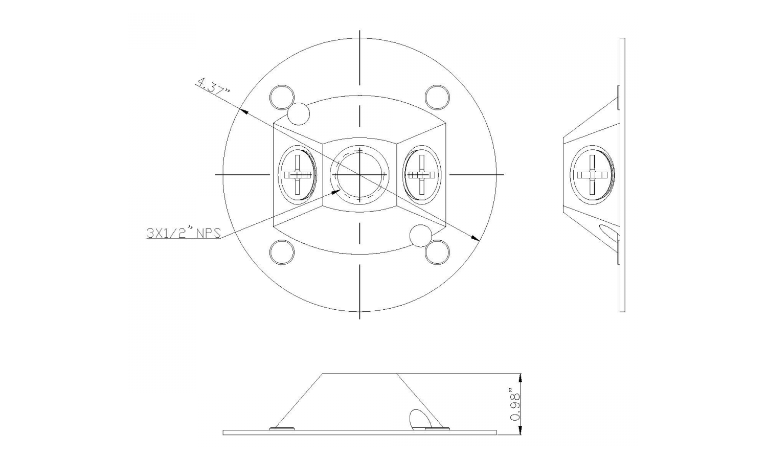 Junction Box and Cover FIRST LIGHTING