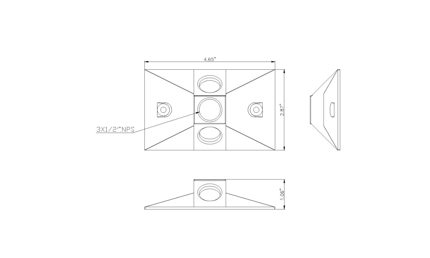 Junction Box and Cover FIRST LIGHTING