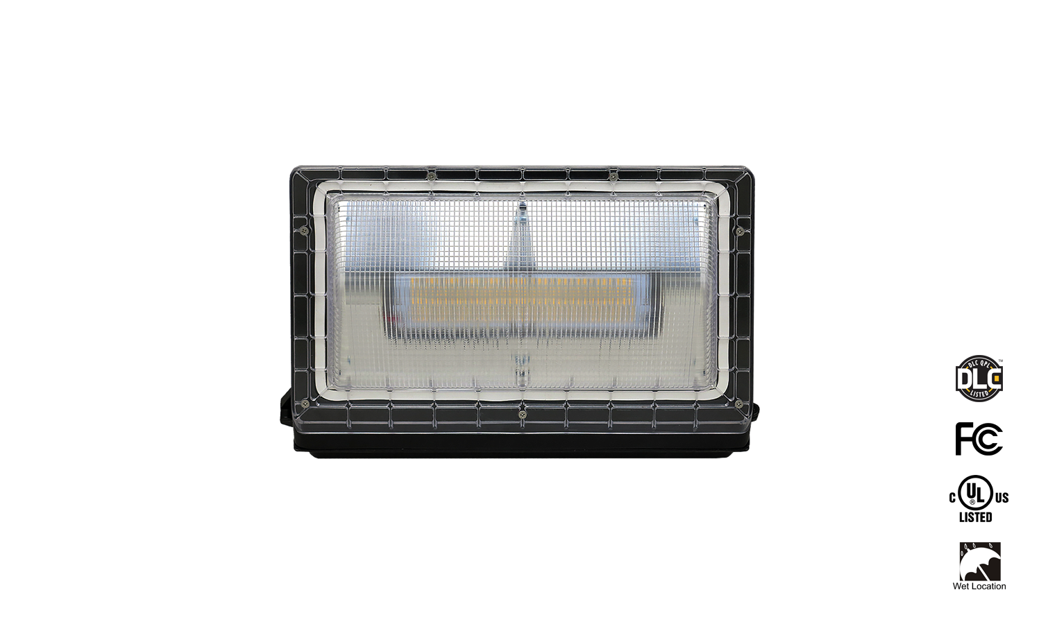 Wall light for pathway illumination